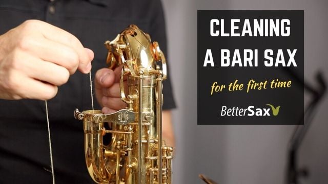 How to Swab or Clean Our Your Bari Sax