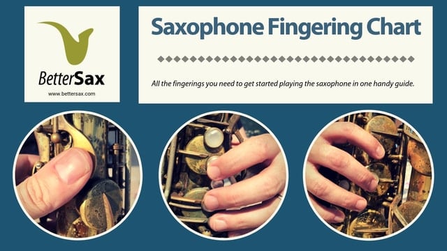 Saxophone fingering chart pdf download